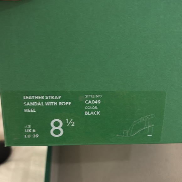 Jcrew sandals with rope heel - Picture 4 of 4